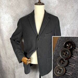 Boglioli K Jacket Men 42R Cashmere Gray Sport Coat Unstructered Italy Made Suit